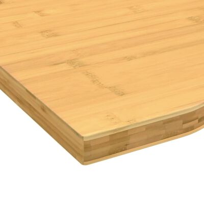 vidaXL Skrivebordsplate 110x55x2,5 cm bambus