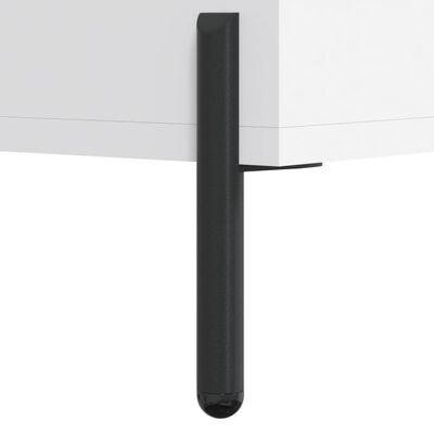 vidaXL Highboard hvit konstruert tre