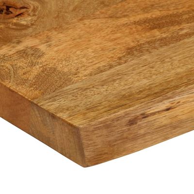 vidaXL Bordplate 80x40x3,8 cm naturlig kant heltre mango