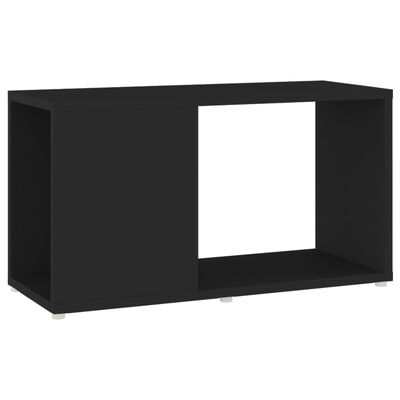 vidaXL TV-benk svart 60x24x32 cm sponplate