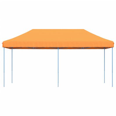 vidaXL Sammenleggbart partytelt pop-up oransje 580x292x315 cm