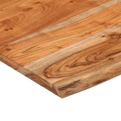 vidaXL Vegghylle 40x40x2,5 cm firkantet heltre akasie naturlig kant