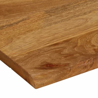 vidaXL Bordplate 90x80x3,8 cm naturlig kant heltre mango