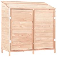 vidaXL Hageskur 102x52x112 cm heltre gran