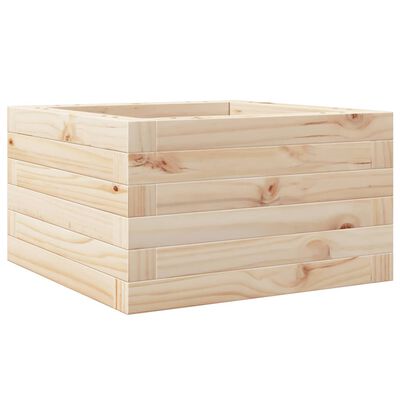 vidaXL Plantekasse 40x40x23 cm heltre furu