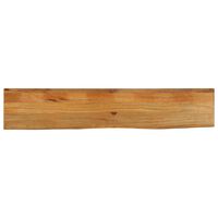 vidaXL Bordplate naturlig kant 140x20x3,8 cm heltre mango