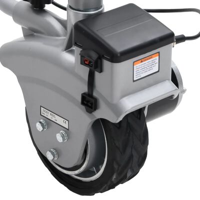 vidaXL Motorisert tilhengerstativ aluminium 12 V 350 W