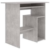 vidaXL Skrivebord betonggrå 80x45x74 cm konstruert tre