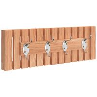 vidaXL Knaggrekke 42x8,5x14 cm heltre valnøtt