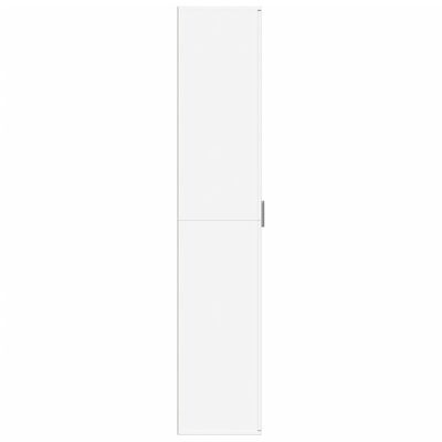 vidaXL Highboard hvit 60x35x180 cm konstruert tre