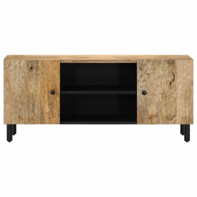 vidaXL TV-benk 105x33x46 cm heltre mango