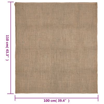 vidaXL Jutesekker 30 stk 100x110 cm 100% jute 220 gsm