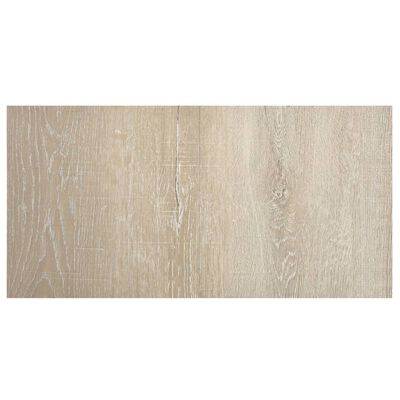 vidaXL Selvklebende gulvplanker 20 stk PVC 1,86 m² beige