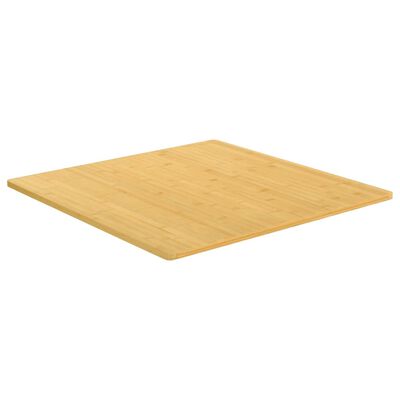 vidaXL Bordplate 70x70x1,5 cm bambus