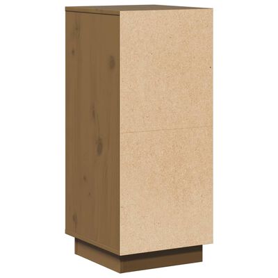 vidaXL Skjenker 2 stk honningbrun 31,5x34x75 cm heltre furu