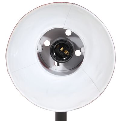 vidaXL Skrivebordslampe 25 W mørkerød 17x17x60 cm E27