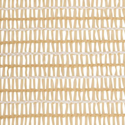 vidaXL Skjermnett beige 1,5x25 m HDPE 150 g/m²