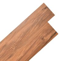 vidaXL Selvklebende PVC-gulvplanker 5,21 m² 2 mm alm naturlig