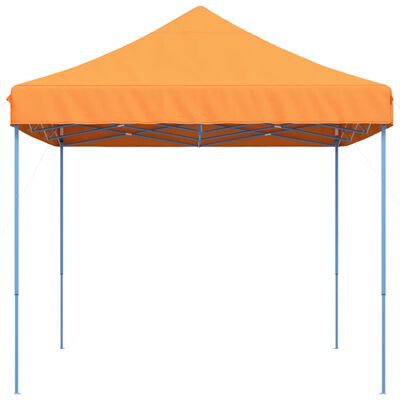 vidaXL Sammenleggbart partytelt pop-up oransje 410x279x315 cm