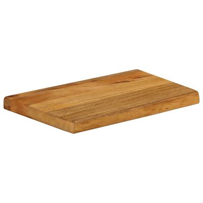 vidaXL Bordplate naturlig kant 50x40x3,8 cm heltre mango