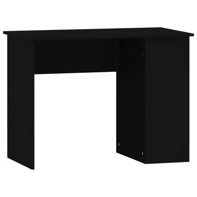 vidaXL Skrivebord svart 100x55x75 cm konstruert tre