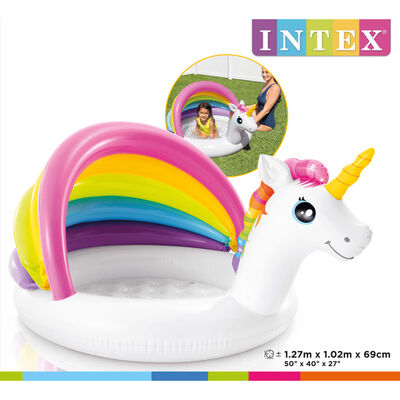 Intex Babybasseng Unicorn 127x102x69 cm