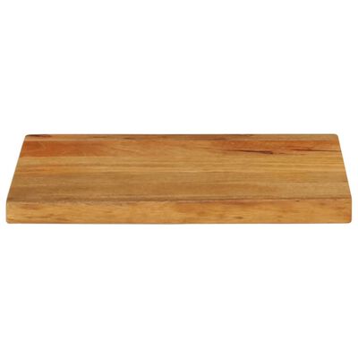 vidaXL Bordplate med naturlig kant 60x20x2,5 cm heltre mango