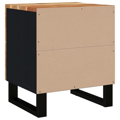 vidaXL Nattbord 2 stk 40x33x46 cm heltre akasie