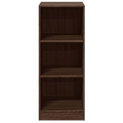 vidaXL Garderobe brun eik 48x41x102 cm konstruert tre