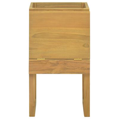 vidaXL Baderomsskap 41x40x75 cm heltre teak