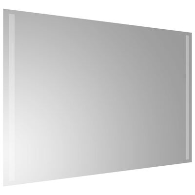 vidaXL Baderomsspeil med LED 60x90 cm