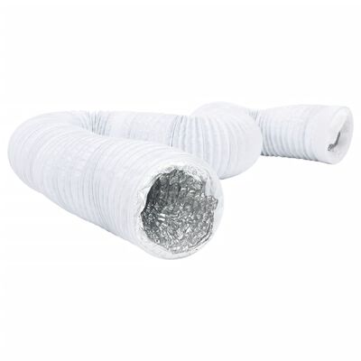 vidaXL Ventilasjonsslange aluminium og PVC 6 m Ø10 cm