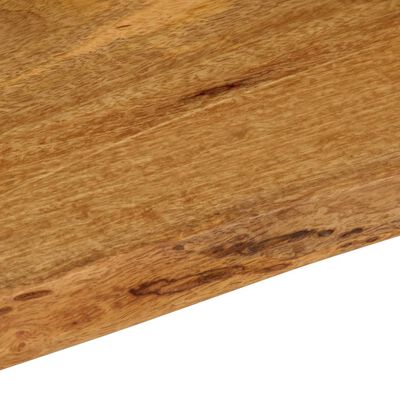 vidaXL Bordplate 100x40x2,5 cm naturlig kant heltre mango