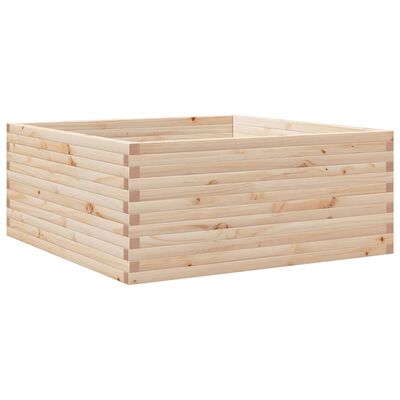 vidaXL Plantekasse 110x110x46 cm heltre furu