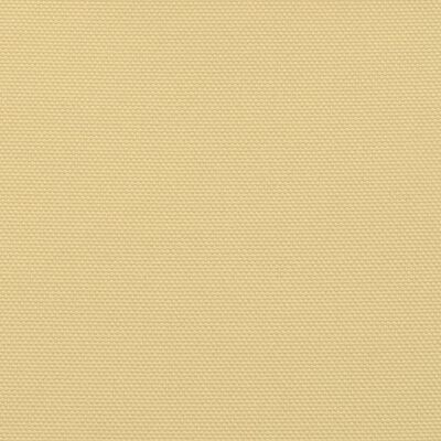 vidaXL Solseil sand 7x6 m 100% polyester oxford