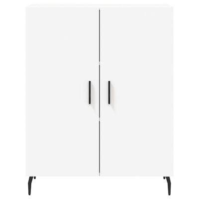 vidaXL Highboard hvit 69,5x34x180 cm konstruert tre