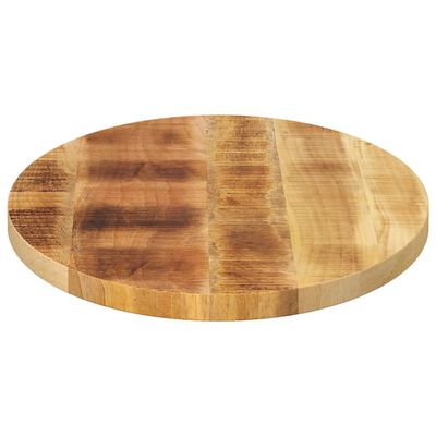 vidaXL Bordplate 80x40x2,5 cm oval heltre mango