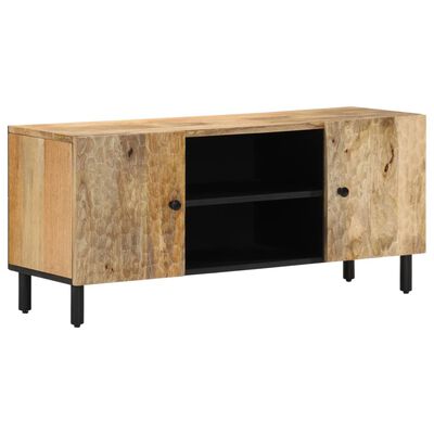 vidaXL TV-benk 105x33x46 cm heltre mango