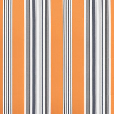 vidaXL Erstatningsduk for markise flerfarget stripe 3x2,5 m