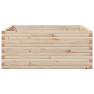 vidaXL Plantekasse 110x110x46 cm heltre furu