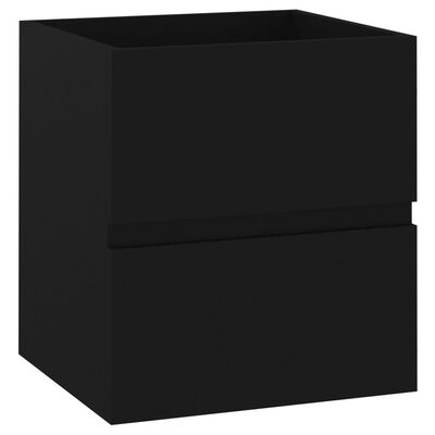 vidaXL Servantskap svart 41x38,5x45 cm konstruert tre