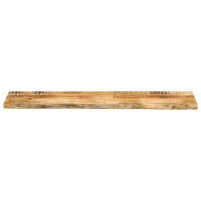 vidaXL Bordplate 180x30x3,8 cm naturlig kant grovt heltre mangotre