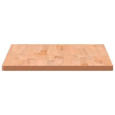 vidaXL Bordplate 115x55x2,5 cm heltre bøketre