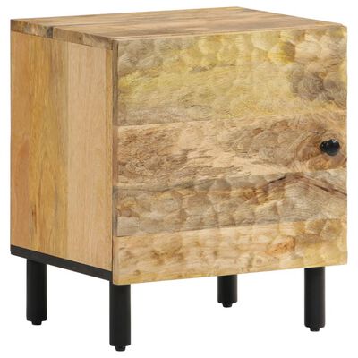 vidaXL Nattbord 2 stk 40x33x46 cm heltre mango