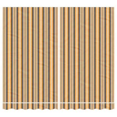 vidaXL Erstatningsduk for markise flerfarget stripe 3x2,5 m