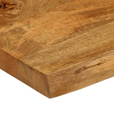 vidaXL Bordplate 120x60x3,8 cm naturlig kant heltre mango