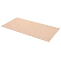 vidaXL Bordplater MDF 5 stk rektangulær 120x60 cm 2,5 mm