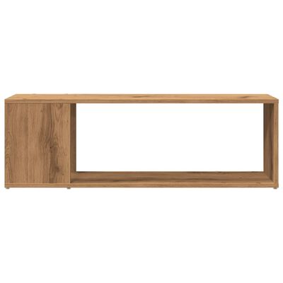 vidaXL TV-benk artisan eik 100x24x32 cm konstruert tre