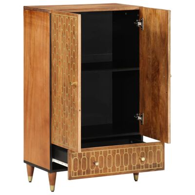 vidaXL Highboard 60x33x100 cm heltre mango