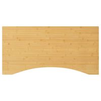 vidaXL Skrivebordsplate 80x40x2,5 cm bambus